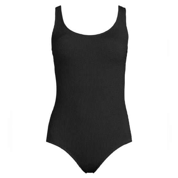Time and Tru BLACK 1 Pc Swimsuit - Picture 2 of 2